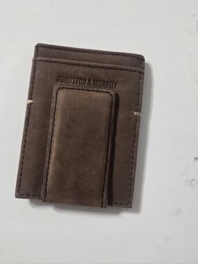 Johnson & Murphy Wallet With Money Clip